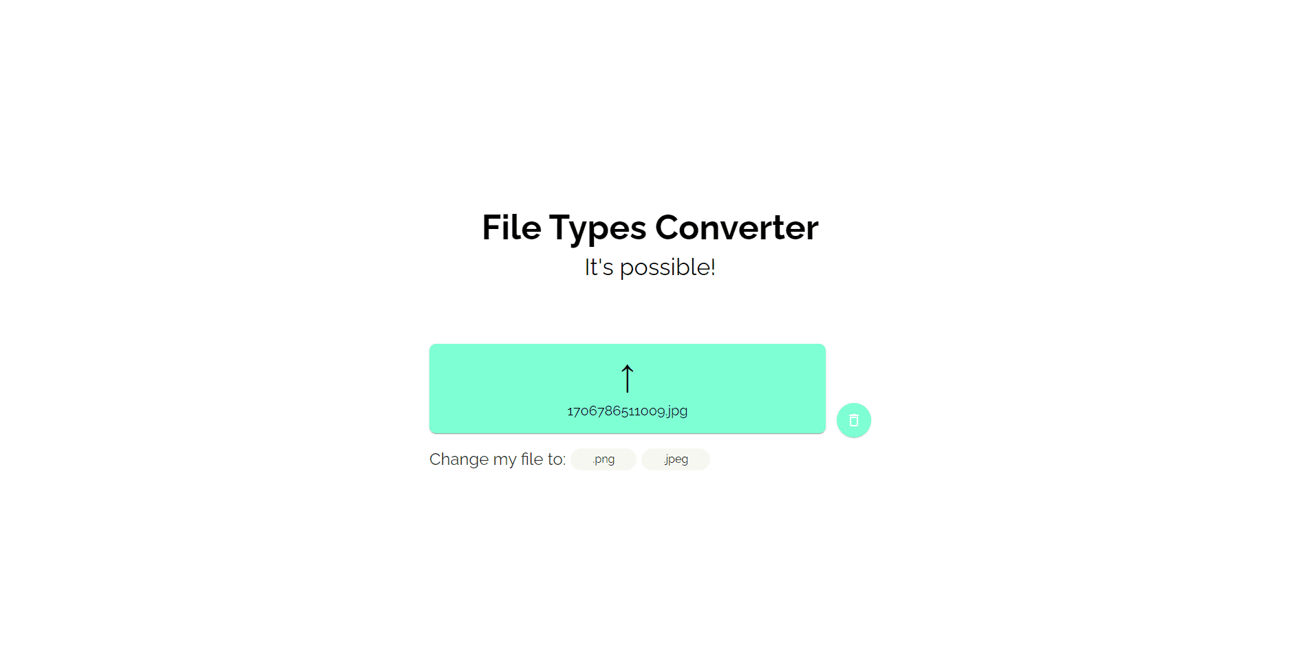 File Types Convertor